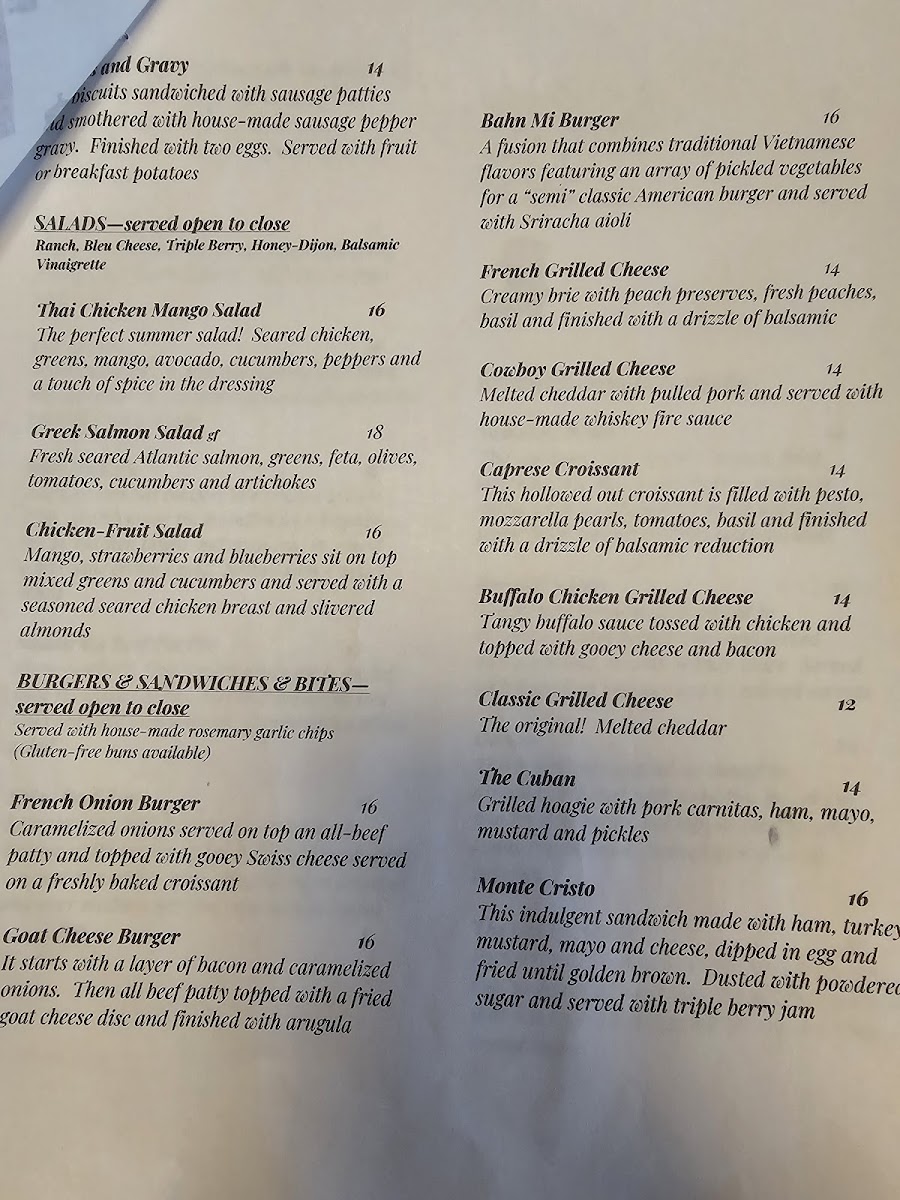 Paris West Restaurant And Bar Menu-9